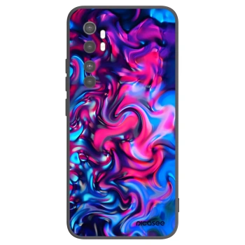 Picasee silikonowe czarne etui na Xiaomi Mi Note 10 Lite - Redlight