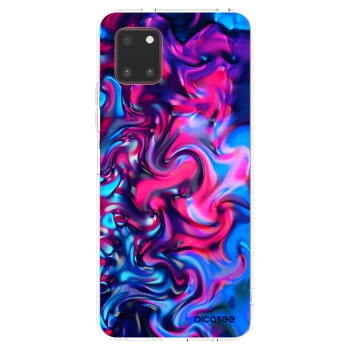 Picasee silikonowe przeźroczyste etui na Samsung Galaxy Note 10 Lite N770F - Redlight