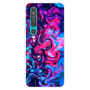 Picasee silikonowe przeźroczyste etui na Xiaomi Mi 10 - Redlight