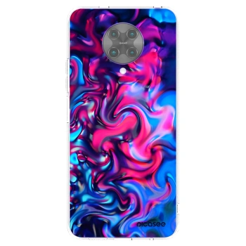 Picasee silikonowe przeźroczyste etui na Xiaomi Poco F2 Pro - Redlight