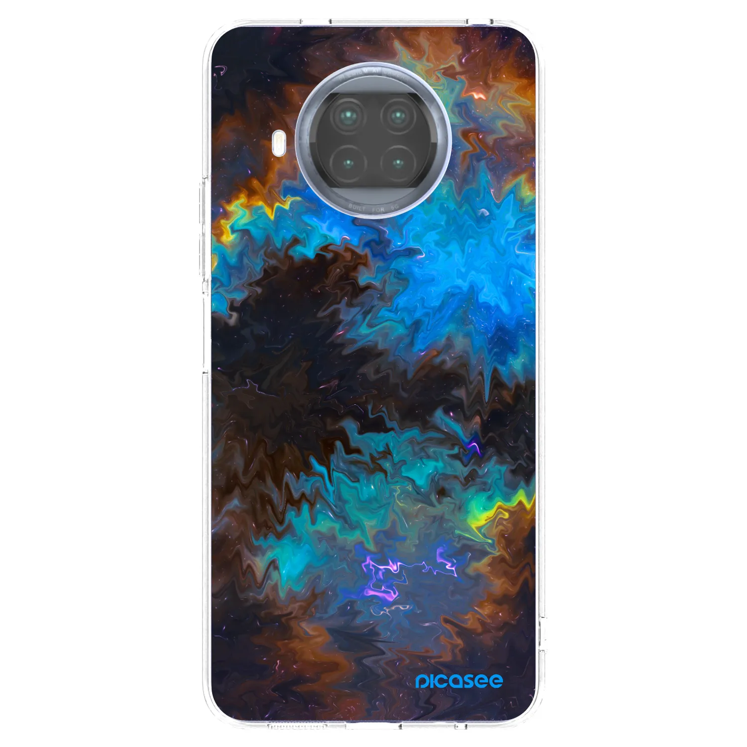 Picasee silikonowe przeźroczyste etui na Xiaomi Mi 10T Lite - Space