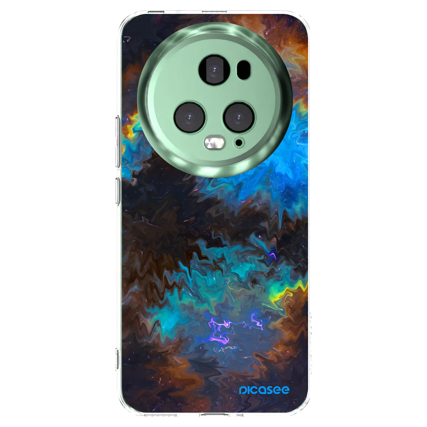 Picasee silikonowe przeźroczyste etui na Honor Magic5 Pro - Space