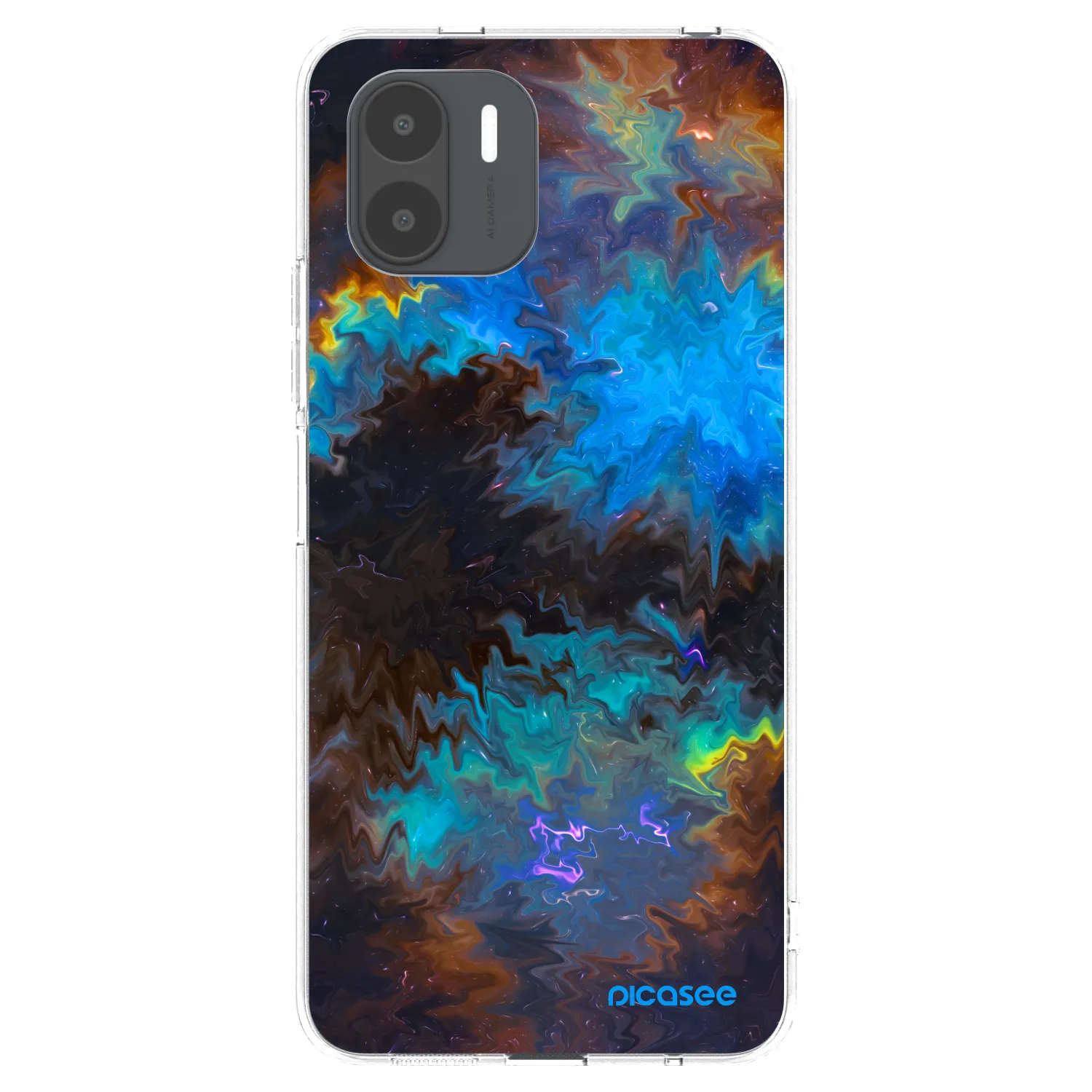 Picasee silikonowe przeźroczyste etui na Xiaomi Redmi A2 - Space