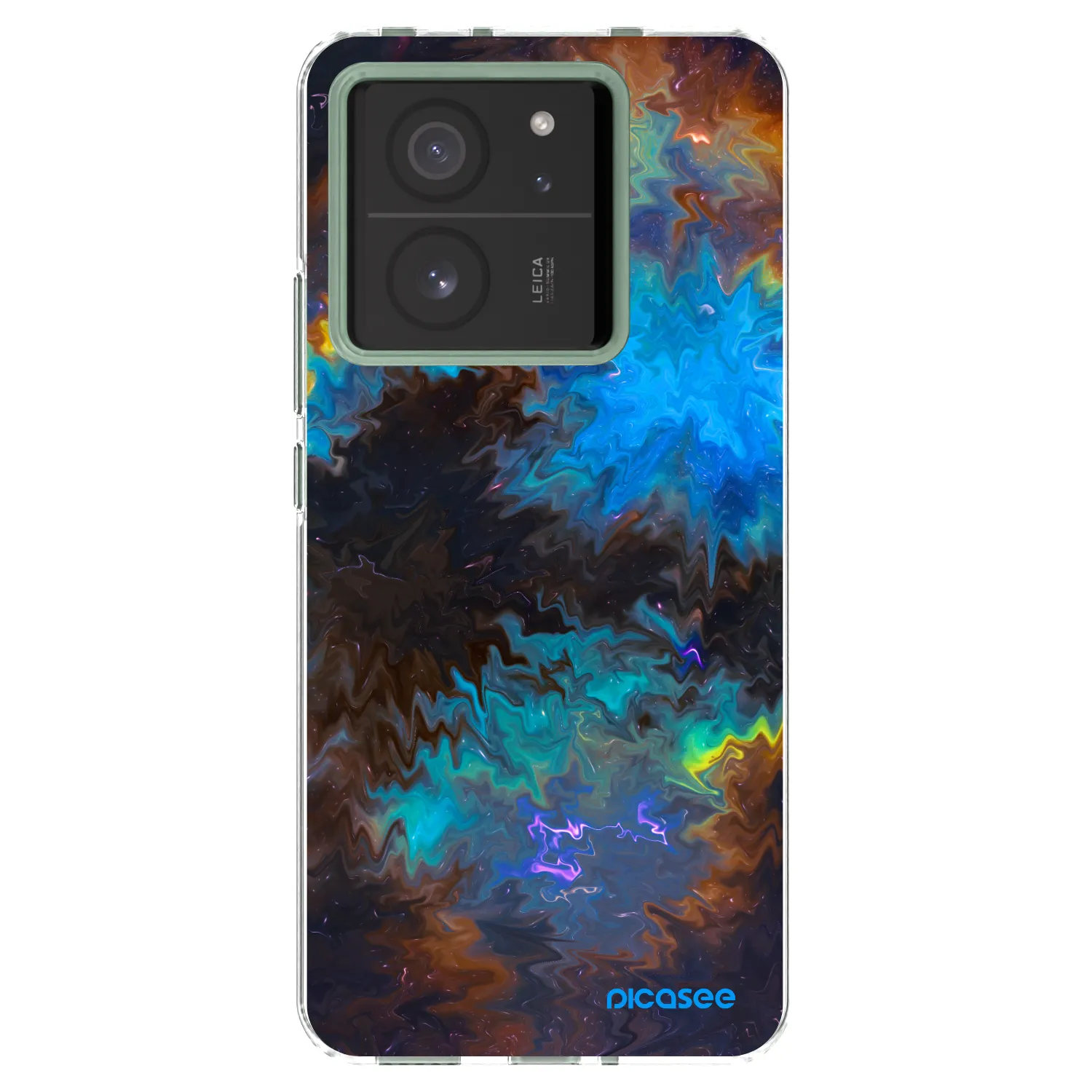Picasee silikonowe przeźroczyste etui na Xiaomi 13T Pro - Space