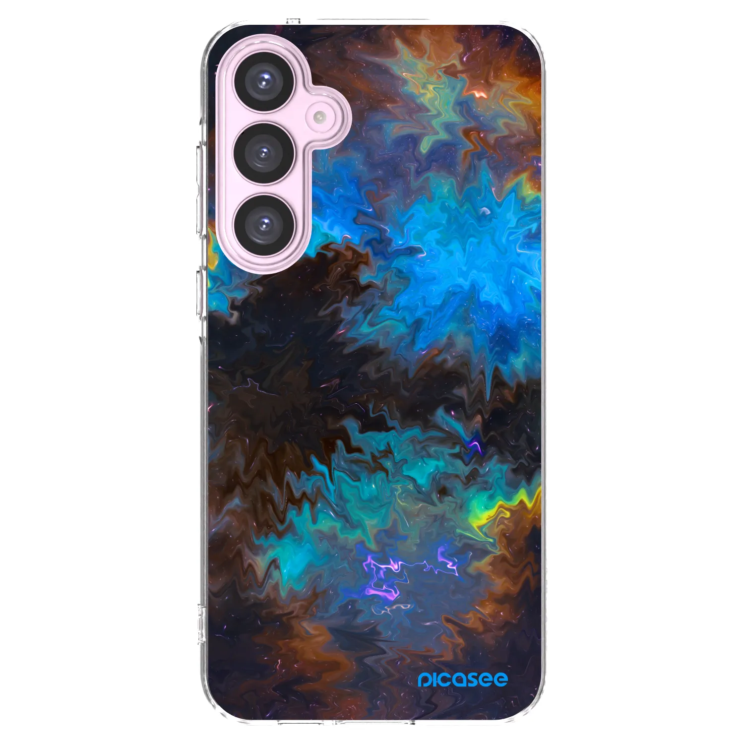Picasee silikonowe przeźroczyste etui na Samsung Galaxy A55 5G A556B - Space