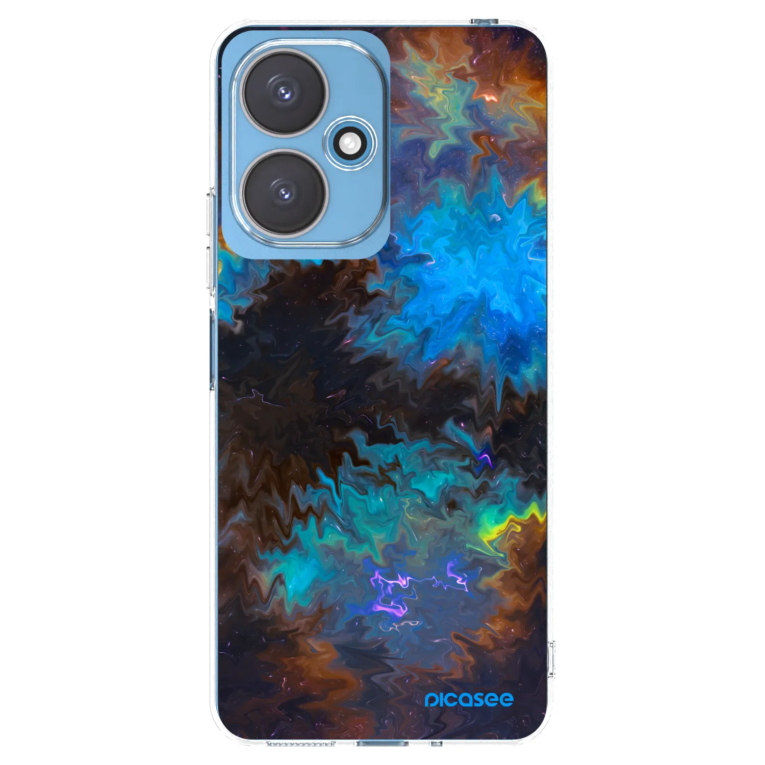 Picasee silikonowe przeźroczyste etui na Xiaomi Redmi 13C 5G - Space