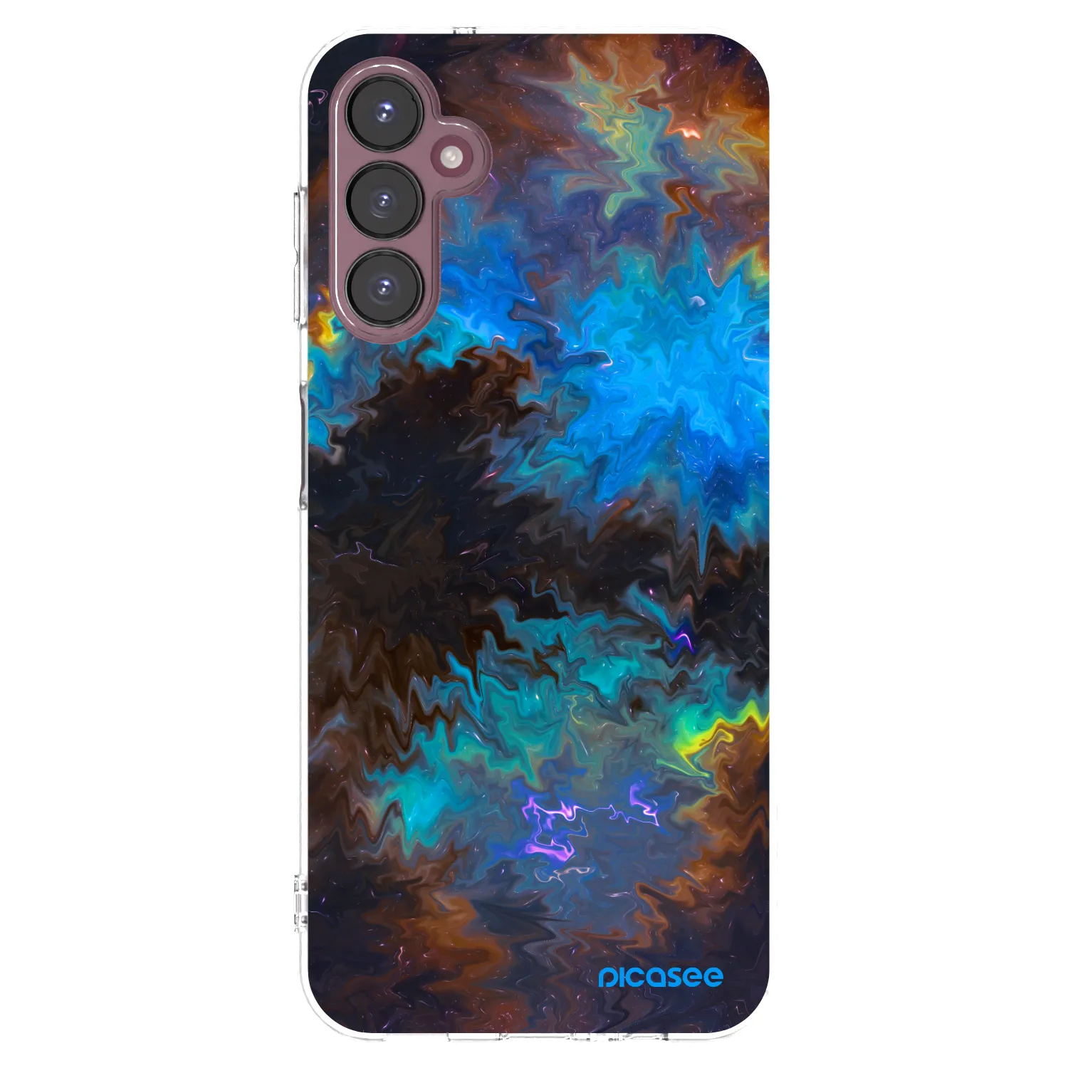 Picasee silikonowe przeźroczyste etui na Samsung Galaxy A05s A057G - Space