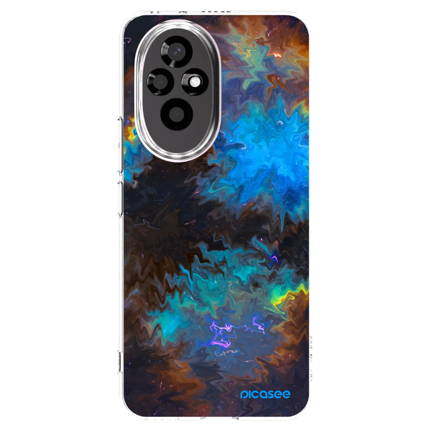 Picasee silikonowe przeźroczyste etui na Honor 200 5G - Space