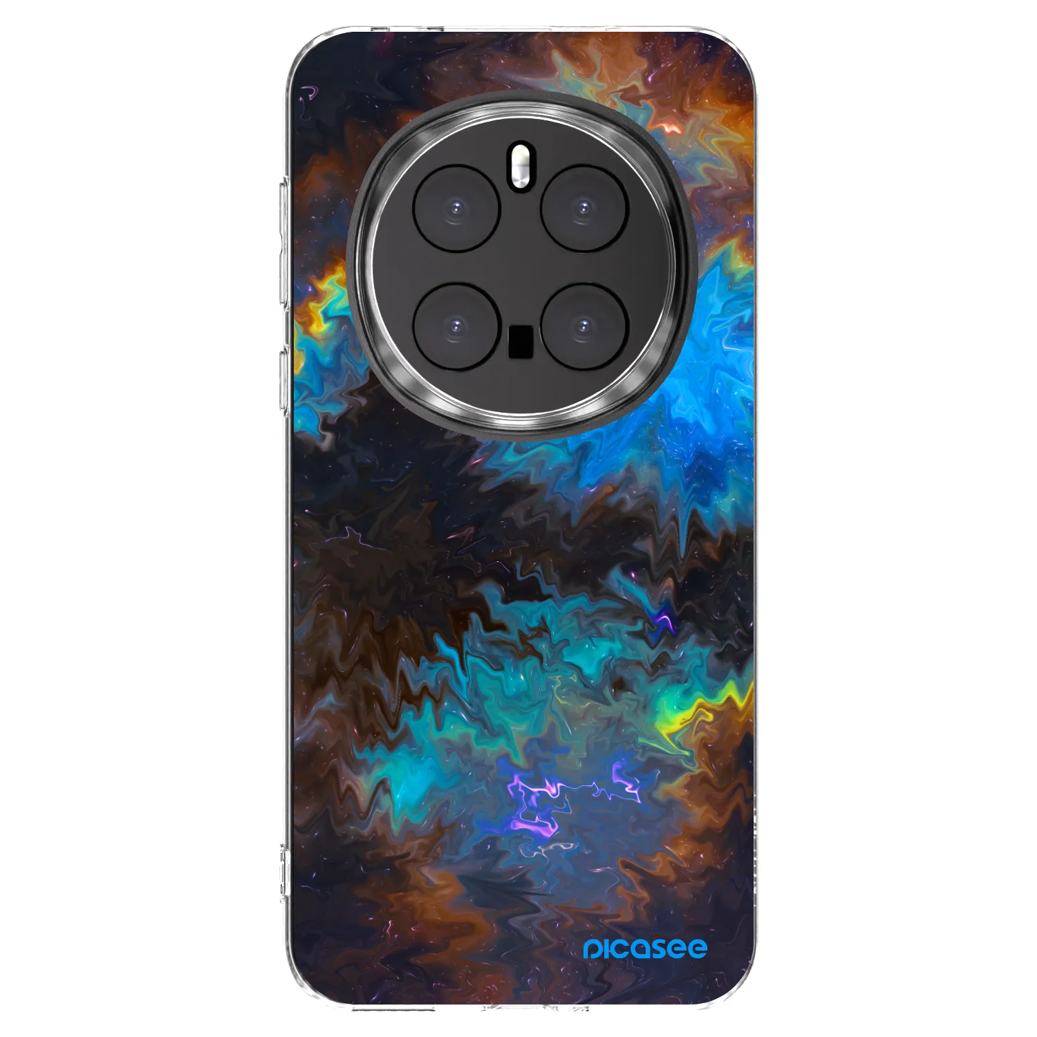 Picasee silikonowe przeźroczyste etui na Honor Magic7 Pro 5G - Space