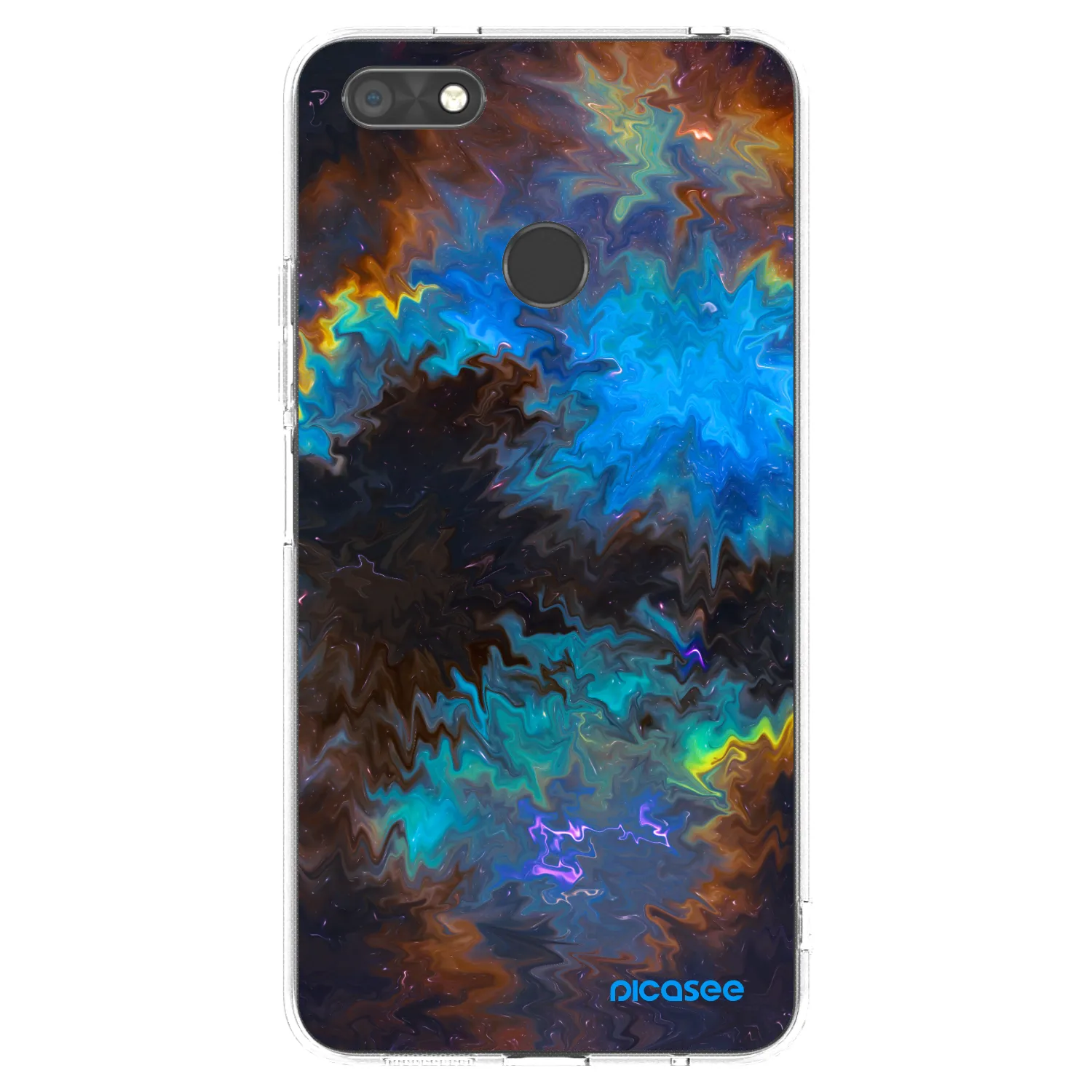 Picasee silikonowe przeźroczyste etui na Huawei P9 Lite Mini - Space