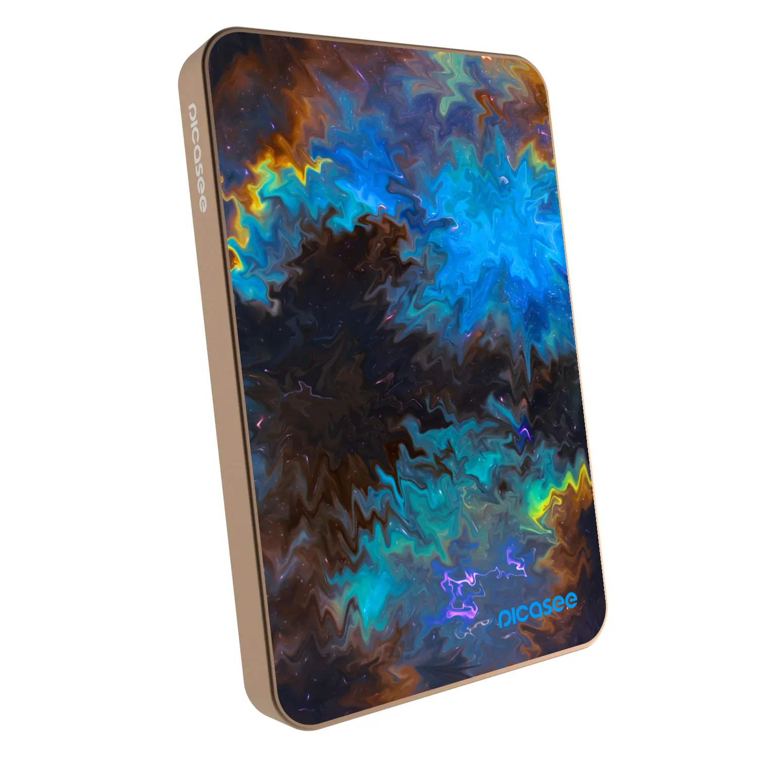 Picasee Powerbank z MagSafe 5 000 mAh Złoty - Space