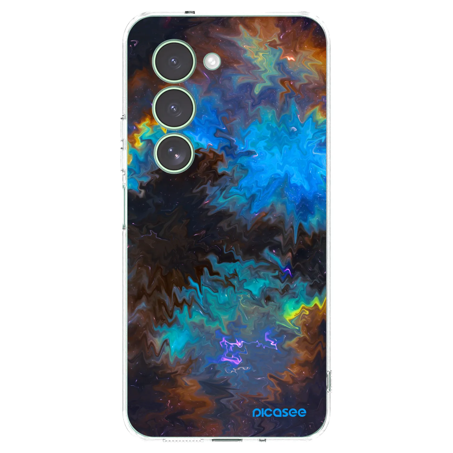 Picasee silikonowe przeźroczyste etui na Xiaomi Redmi 15 5G - Space
