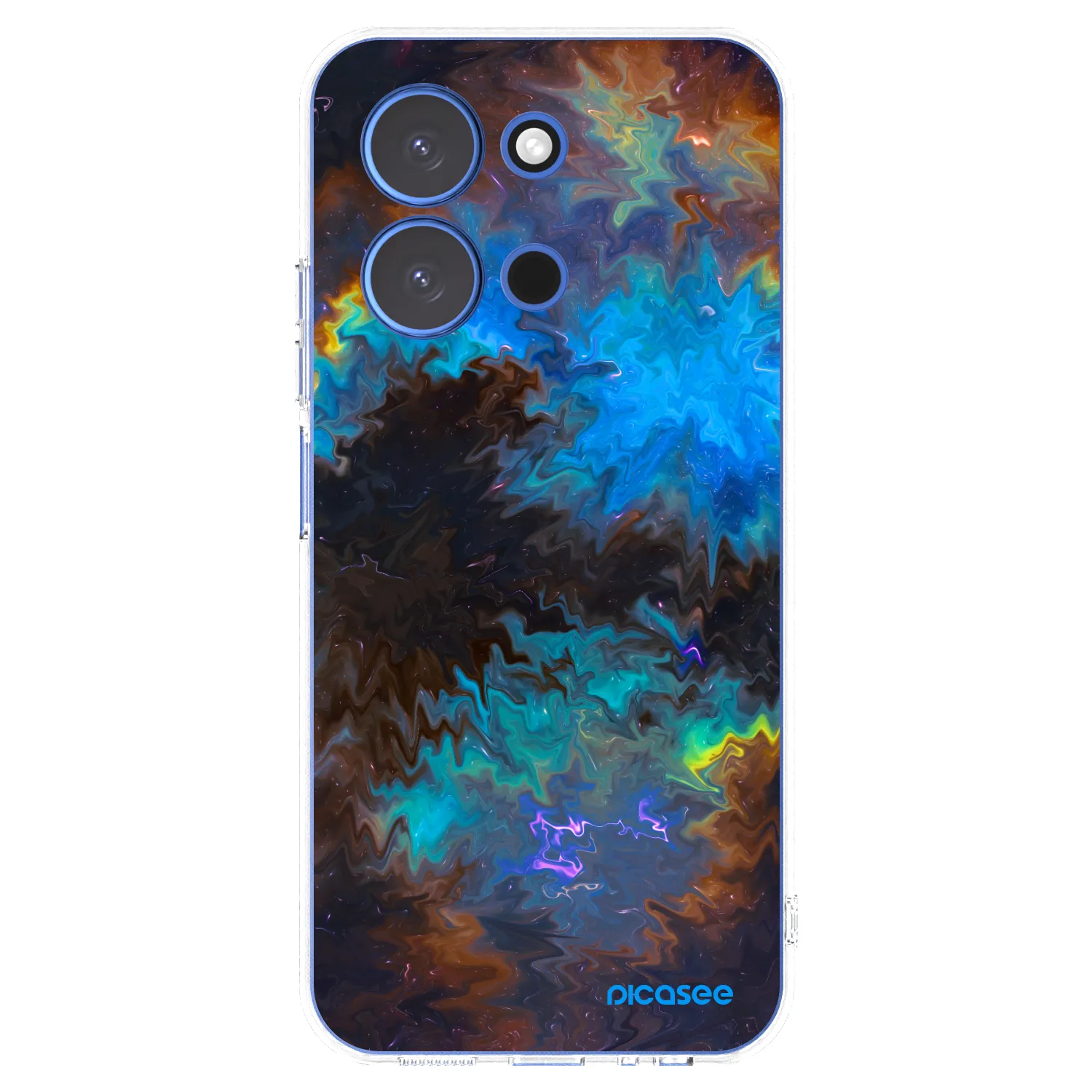 Picasee silikonowe przeźroczyste etui na Xiaomi Redmi 15C 4G - Space