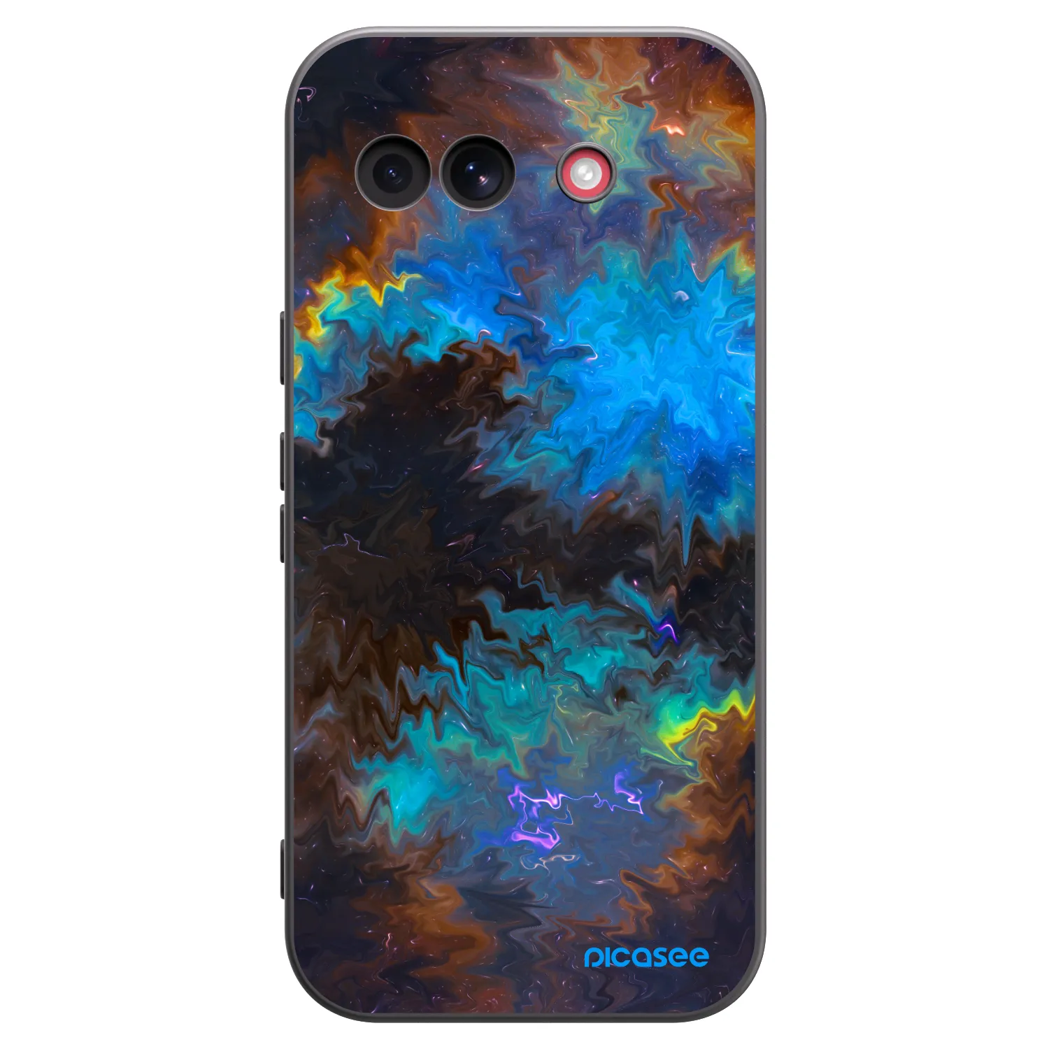 Picasee silikonowe czarne etui na Google Pixel 10a - Space