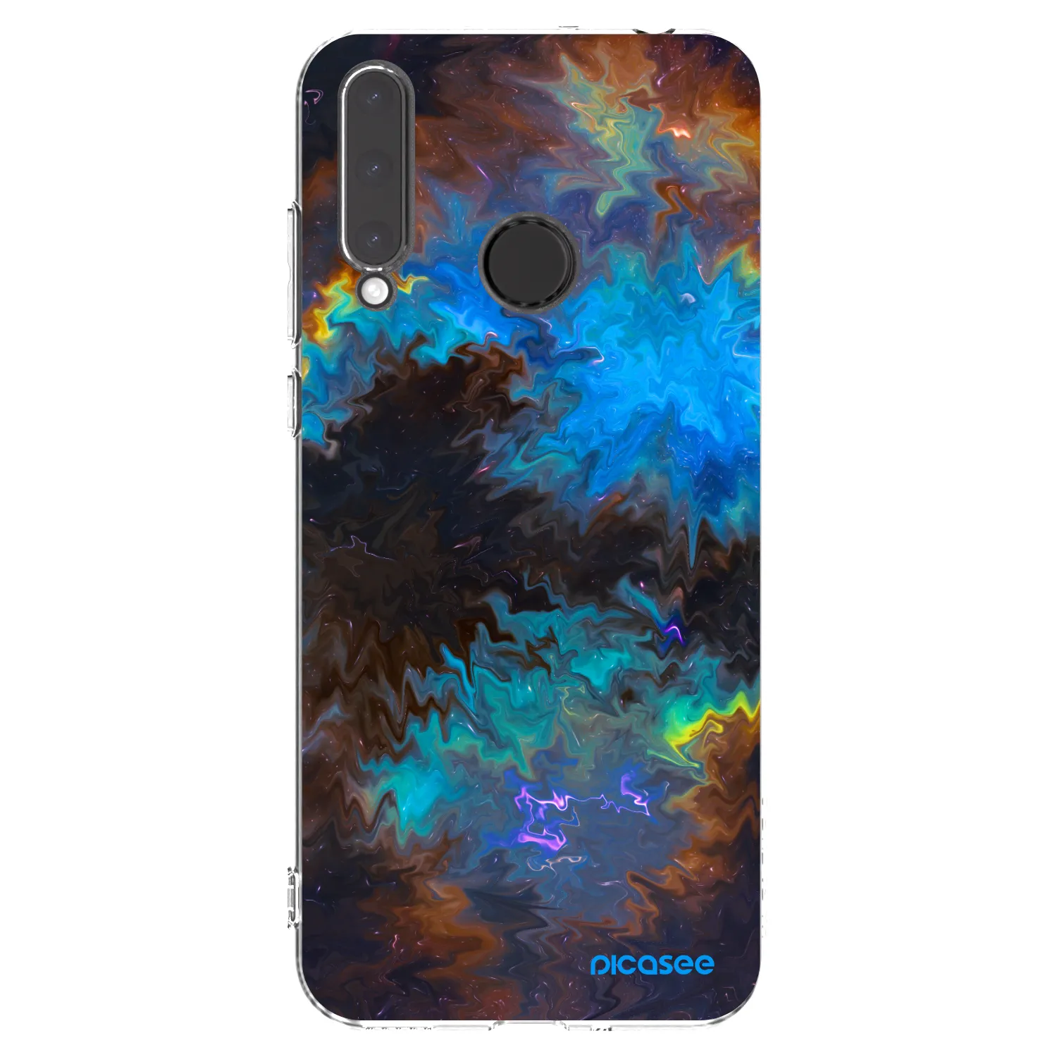 Picasee silikonowe przeźroczyste etui na Honor 20 Lite - Space