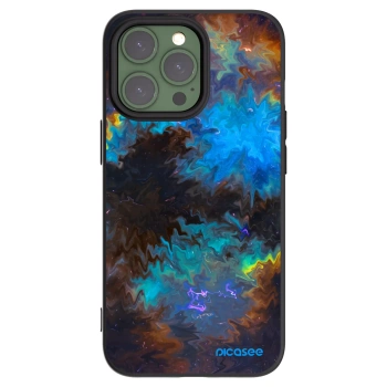 Picasee silikonowe czarne etui na Apple iPhone 13 Pro - Space