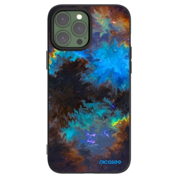 Picasee silikonowe czarne etui na Apple iPhone 13 Pro Max - Space