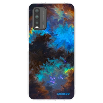Picasee silikonowe przeźroczyste etui na Xiaomi Redmi 9T - Space