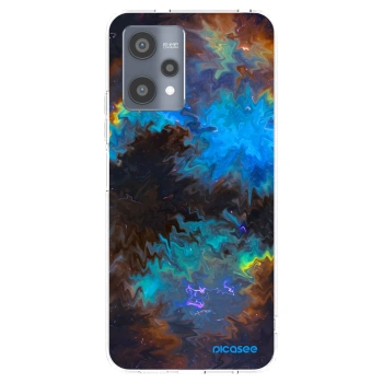 Picasee silikonowe przeźroczyste etui na Realme 9 Pro 5G - Space