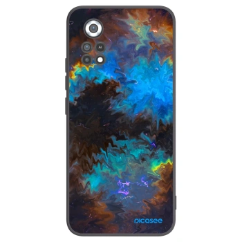Picasee silikonowe czarne etui na Xiaomi Poco X4 Pro 5G - Space