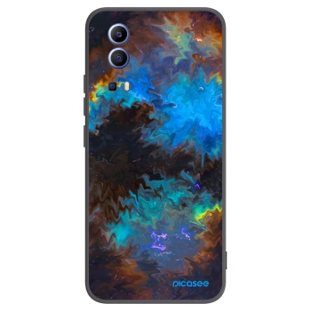 Picasee silikonowe czarne etui na Vivo Y52 5G - Space