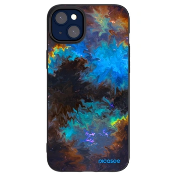 Picasee silikonowe czarne etui na Apple iPhone 14 Plus - Space