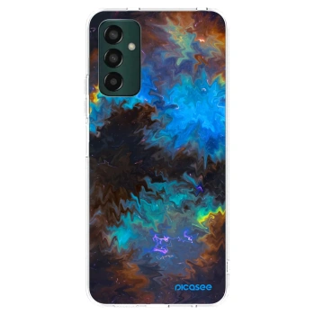 Picasee silikonowe przeźroczyste etui na Samsung Galaxy M13 M135F - Space