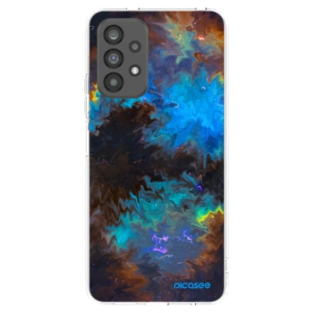Picasee silikonowe przeźroczyste etui na Samsung Galaxy A73 5G - Space