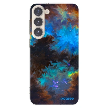 Picasee silikonowe przeźroczyste etui na Samsung Galaxy S23+ 5G - Space