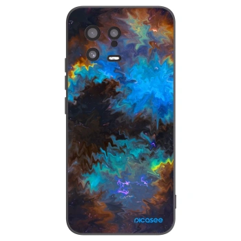 Picasee silikonowe czarne etui na Xiaomi 13 - Space