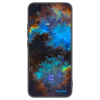 Picasee silikonowe czarne etui na Xiaomi 13 Pro - Space