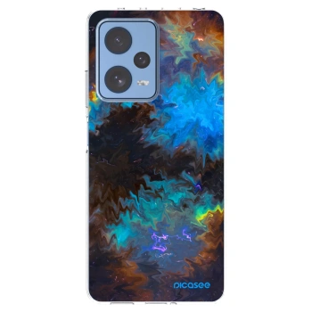Picasee silikonowe przeźroczyste etui na Xiaomi Redmi Note 12 Pro 5G - Space