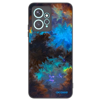 Picasee silikonowe czarne etui na Xiaomi Redmi Note 12 4G - Space