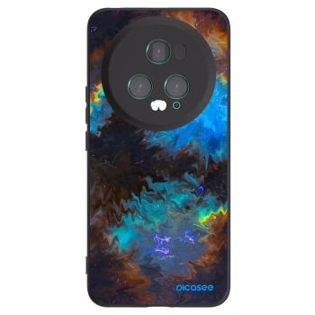 Picasee silikonowe czarne etui na Honor Magic5 Pro - Space