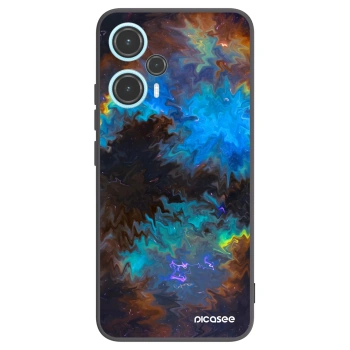 Picasee silikonowe czarne etui na Xiaomi Poco F5 - Space