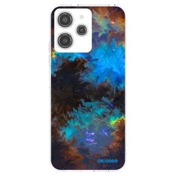 Picasee silikonowe przeźroczyste etui na Xiaomi Redmi 12 4G - Space