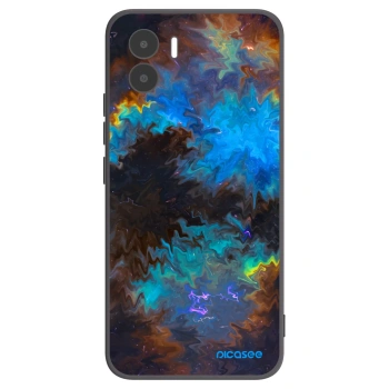 Picasee silikonowe czarne etui na Xiaomi Redmi A2 - Space