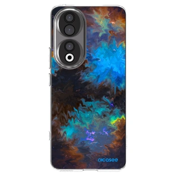 Picasee silikonowe przeźroczyste etui na Honor 90 5G - Space