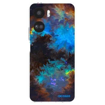 Picasee silikonowe przeźroczyste etui na Honor 90 Lite 5G - Space