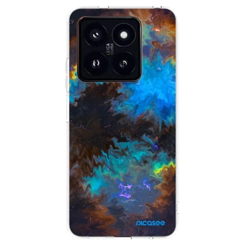Picasee silikonowe przeźroczyste etui na Xiaomi 14 Pro - Space