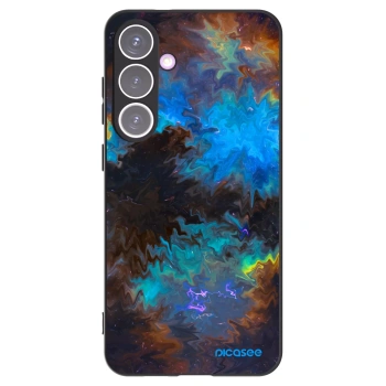 Picasee silikonowe czarne etui na Samsung Galaxy S24+ S926B 5G - Space