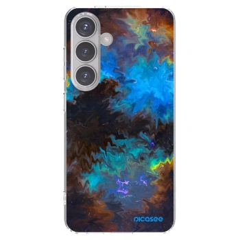 Picasee silikonowe przeźroczyste etui na Samsung Galaxy S24 S921B 5G - Space