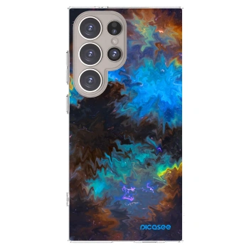 Picasee silikonowe przeźroczyste etui na Samsung Galaxy S24 Ultra S928B 5G - Space