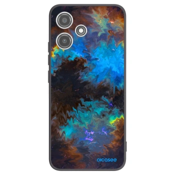 Picasee silikonowe czarne etui na Xiaomi Redmi 12 5G - Space