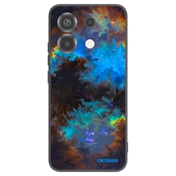 Picasee silikonowe czarne etui na Xiaomi Poco X6 - Space