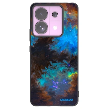 Picasee silikonowe czarne etui na Xiaomi Redmi Note 13 Pro 5G - Space