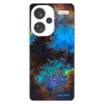Picasee silikonowe przeźroczyste etui na Xiaomi Redmi Note 13 Pro+ 5G - Space
