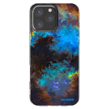 Picasee silikonowe przeźroczyste etui na Apple iPhone 16 Pro Max - Space