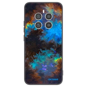 Picasee silikonowe czarne etui na Realme 12 Pro 5G - Space