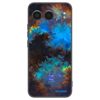 Picasee silikonowe czarne etui na OnePlus Nord 4 - Space